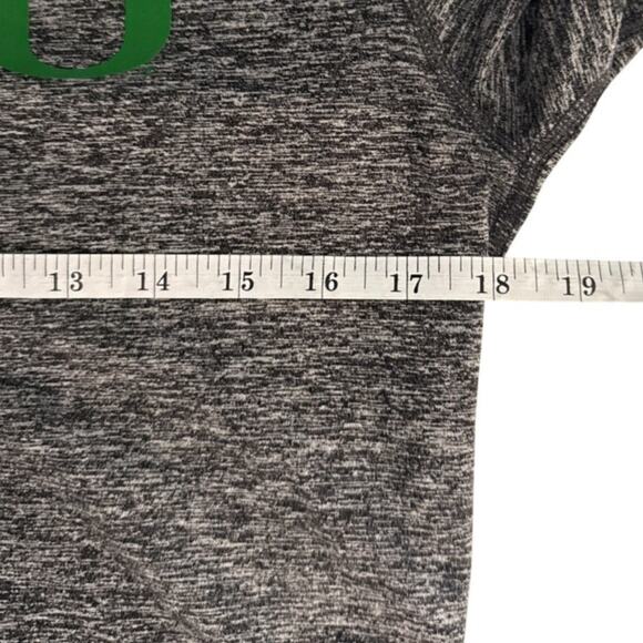 Nike Dri-Fit Oregon Ducks 1/4 Zip Long Sleeve Top Women’s Small Gray - Picture 9 of 10